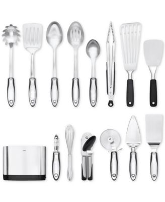 OXO - SteeL 15-Piece Utensil Set