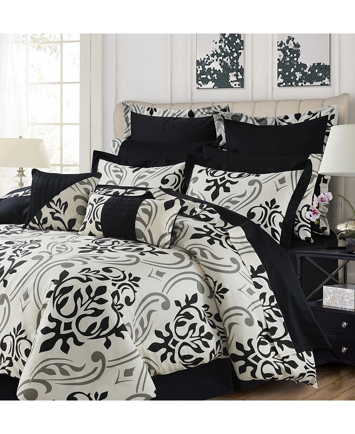 Tribeca Living Prague 24-Piece Cotton Full Room in a Bag with Deep Pocket Sheet Set Tribeca Living Prague 24-Piece Cotton Full Room in a Bag with Deep Pocket Sheet Set