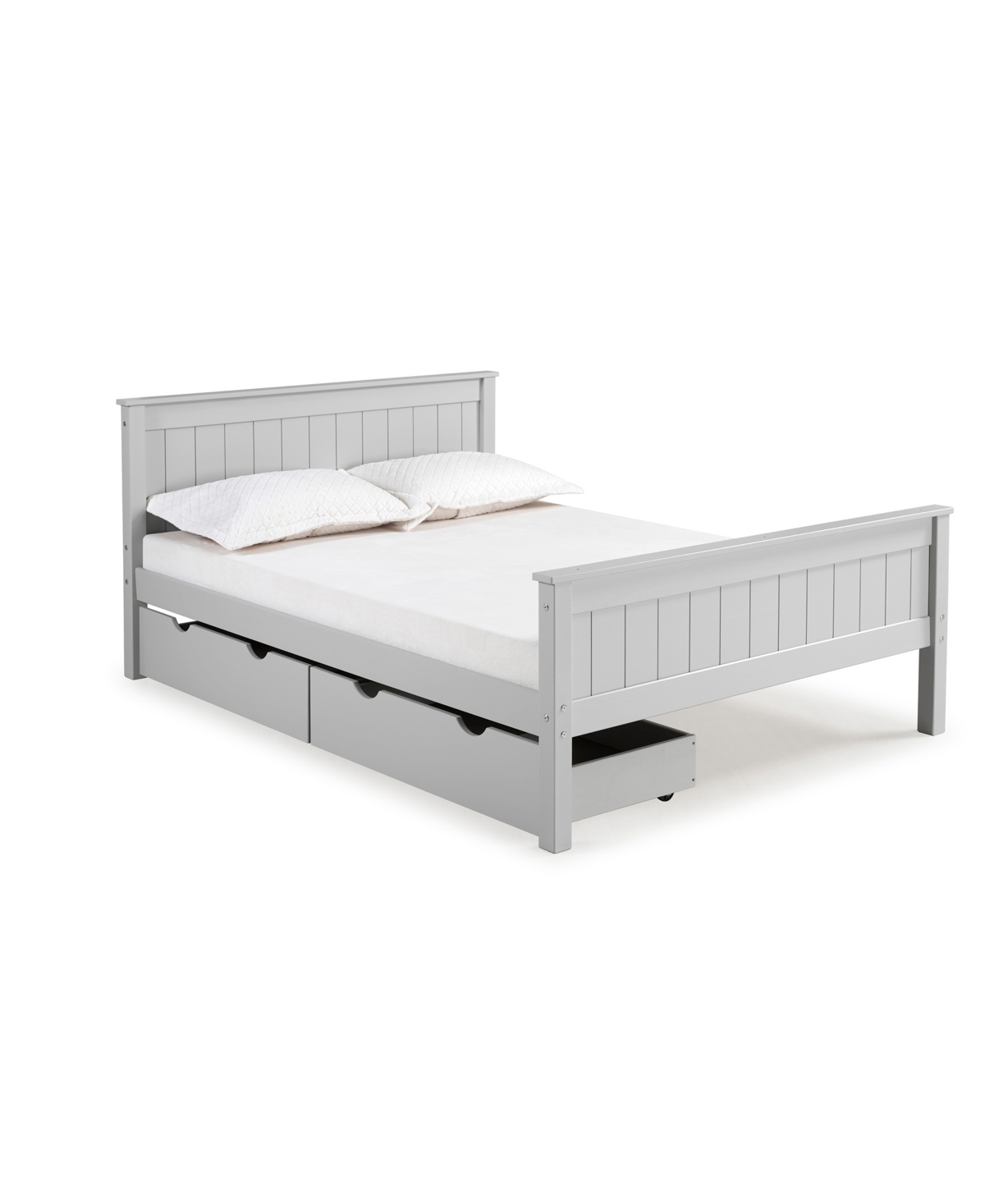 ALATERRE FURNITURE HARMONY FULL BED WITH STORAGE DRAWERS