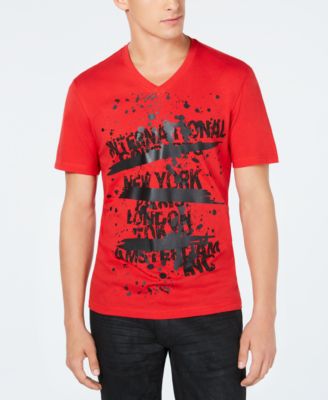 INC International Concepts - Men's Text Graphic T-Shirt