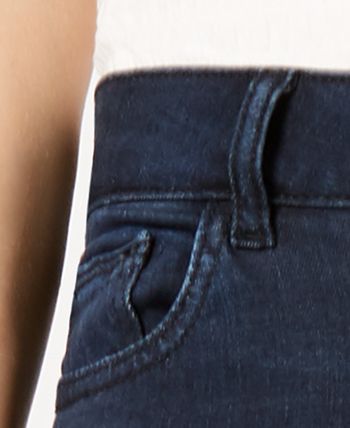 DL1961 Women's Emma Skinny Jeans – Low Rise, Instasculpt Technology, 29” Inseam, Mid-Indigo Wash