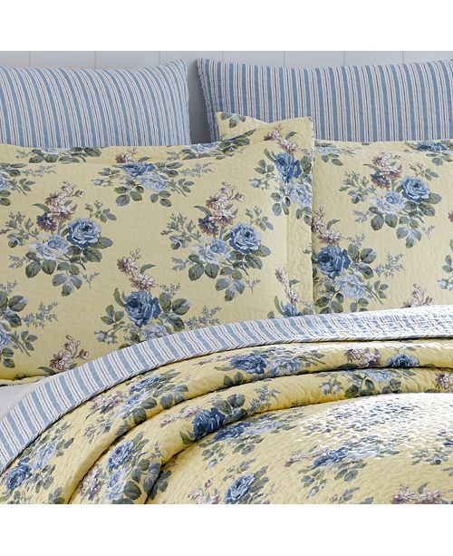 Laura Ashley Linley Yellow Quilt Collection Reviews Quilts