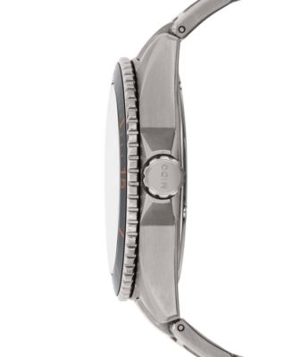 Men's Swiss Automatic Ocean Star Captain V Titanium Bracelet Watch 42.5mm
