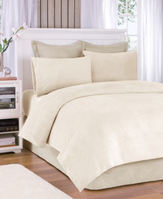 Soloft Plush Micro-Fleece 4-Pc. Sheet Set, King