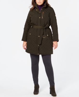 michael kors plus size coats macys