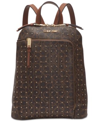 calvin klein hudson monogram backpack