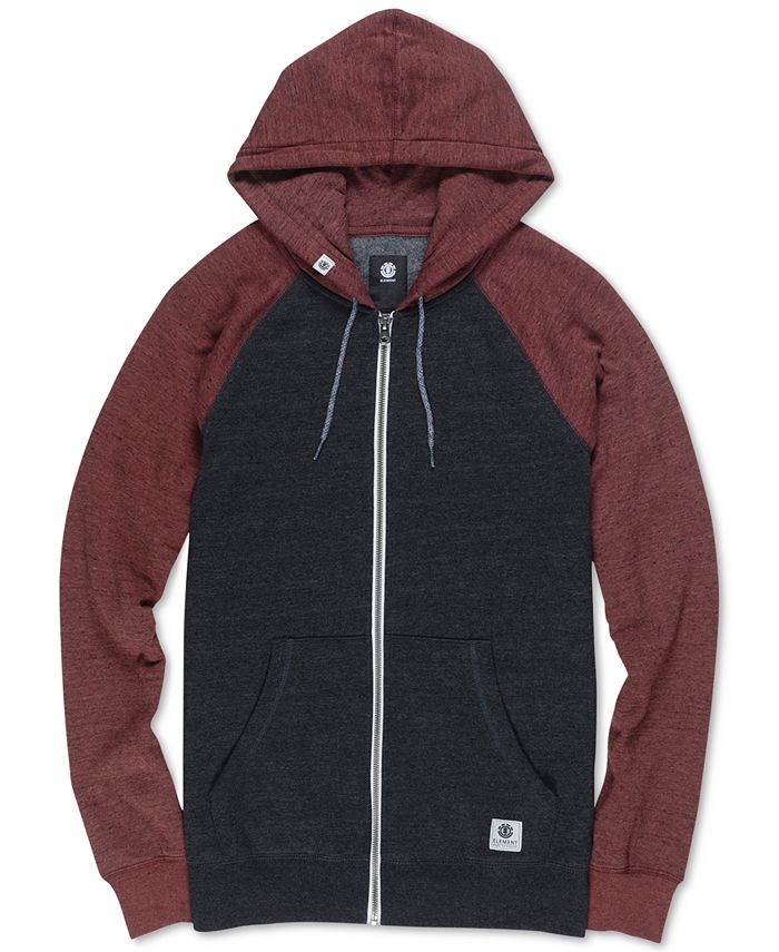 Element Men's Meridian Colorblocked RaglanSleeve FullZip Hoodie Macy's