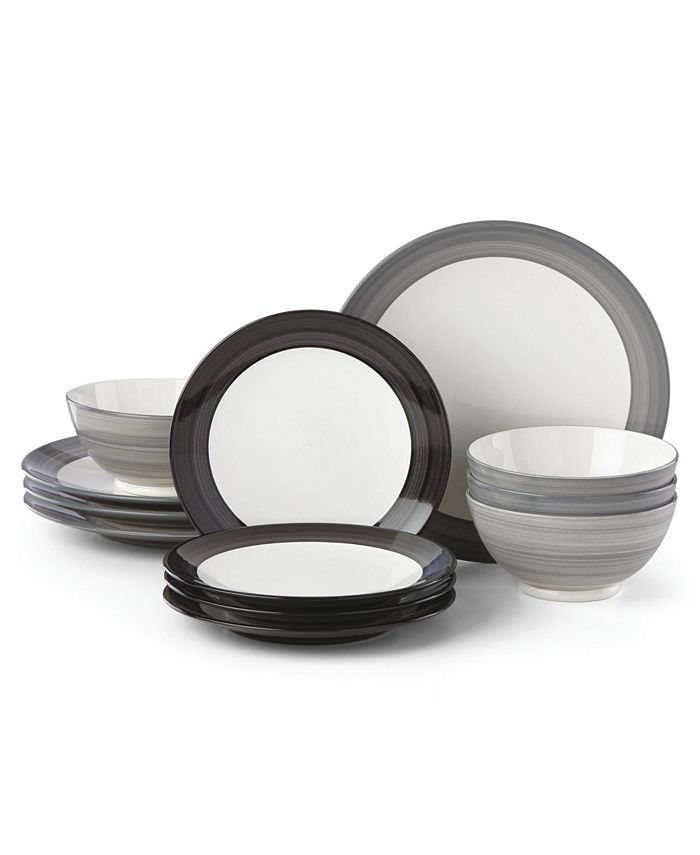 kate spade new york Charles Lane 12Piece Dinnerware Set, Service for 4