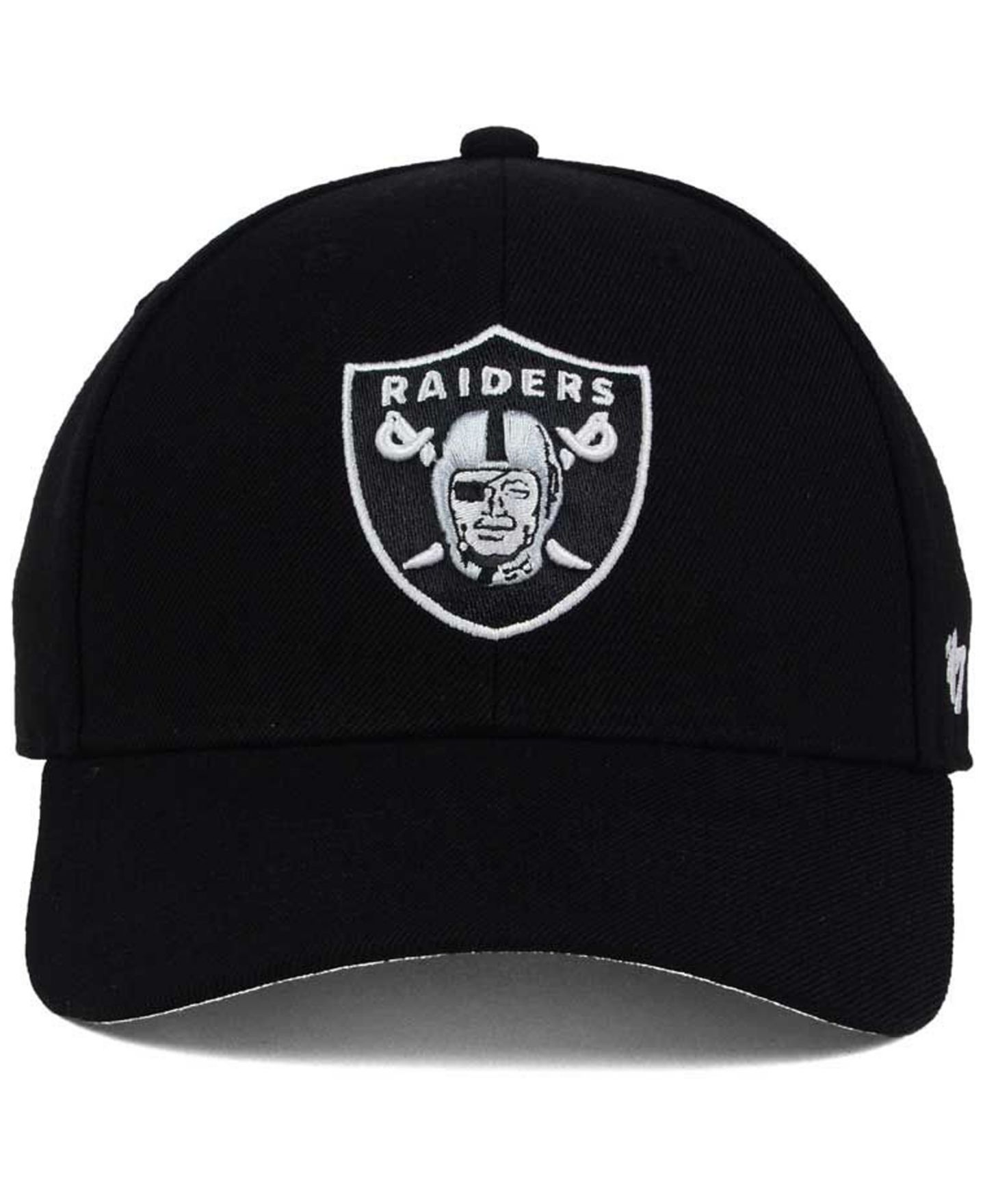 Мужская кепка '47 Brand Las Vegas Raiders MVP Strapback — фото 2