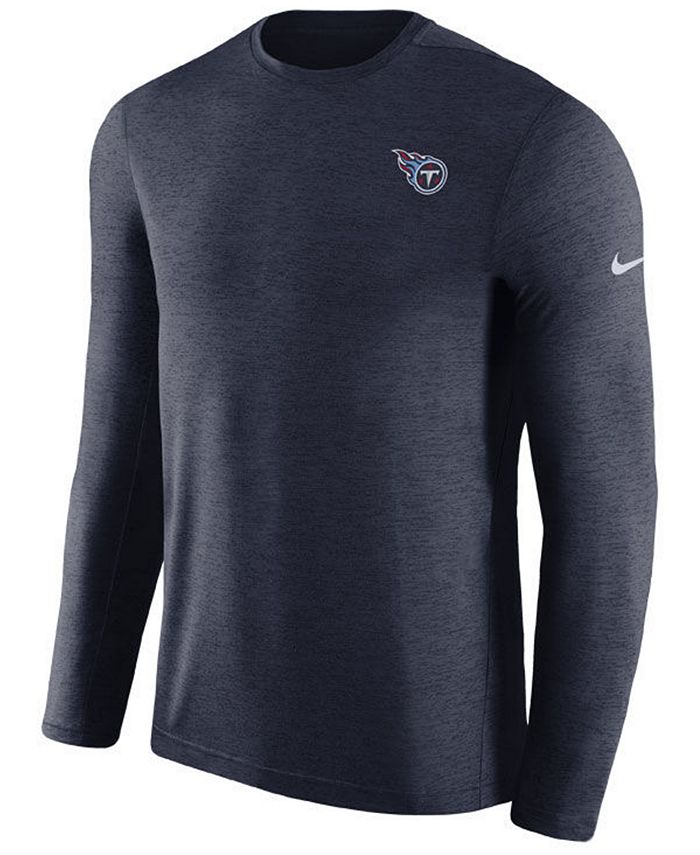 Nike Men's Tennessee Titans Coaches Long Sleeve Top - Macy's