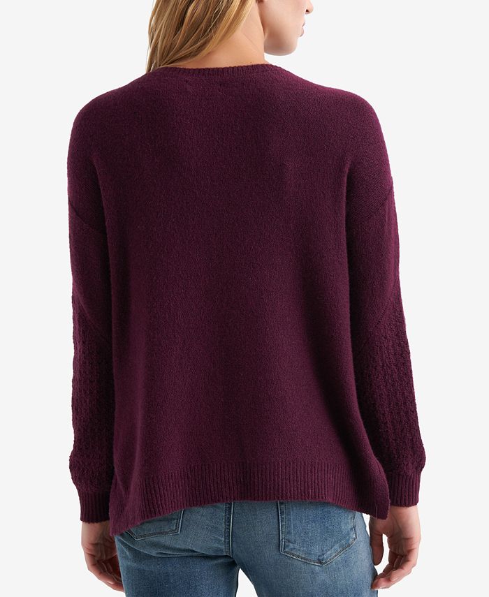 LUCKY BRAND Cable Stitch Pull Over Sweater