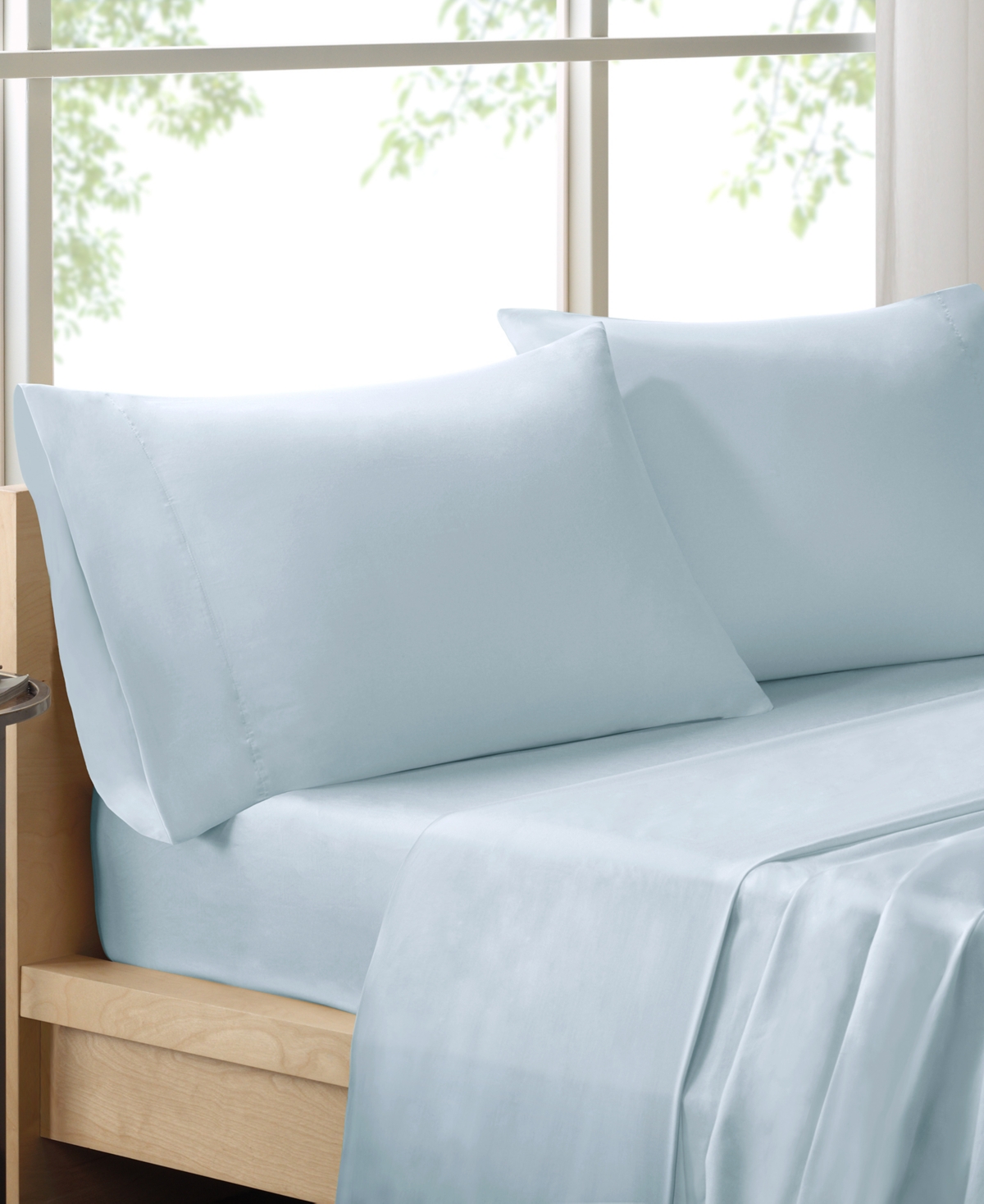 UPC 675716446284 product image for Sleep Philosophy 300 Thread Count Liquid Cotton 4-pc King Sheet Set Bedding | upcitemdb.com