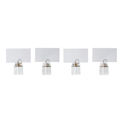 Wedgwood - Winter White Place Card Holder Set/4