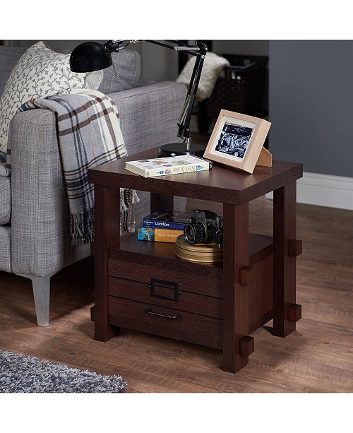 Furniture Of America Colston Single Drawer End Table Reviews