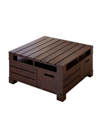 Furniture of America - Bartoll Square Storage Coffee Table