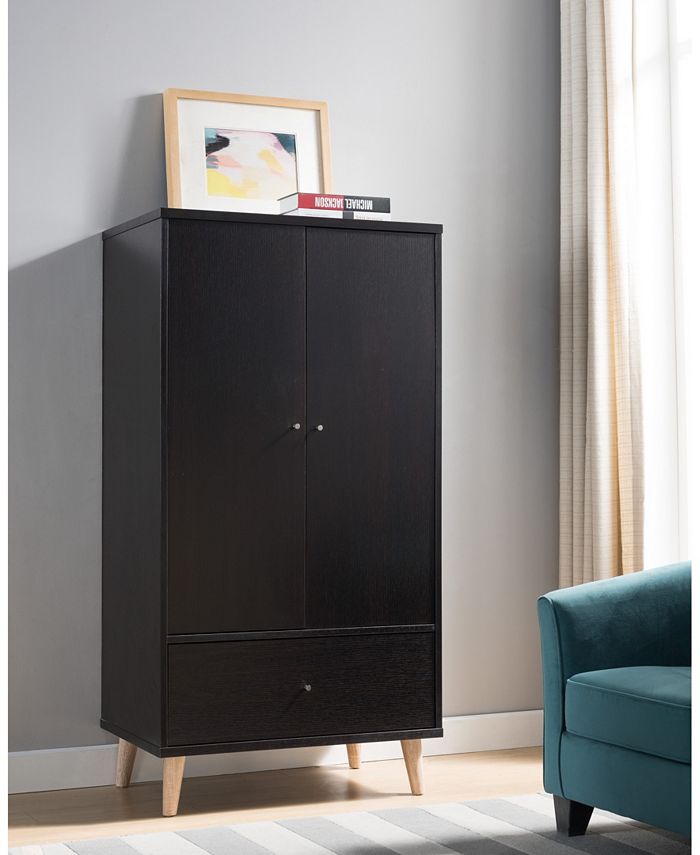 Furniture of America Modern Massenburg III Wardrobe Armoire Macy's