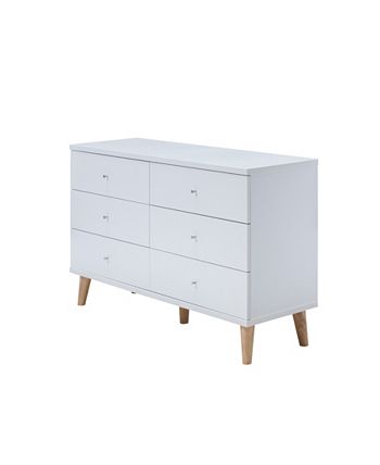 Furniture of America - Modern Massenburg III 6 Drawer Dresser