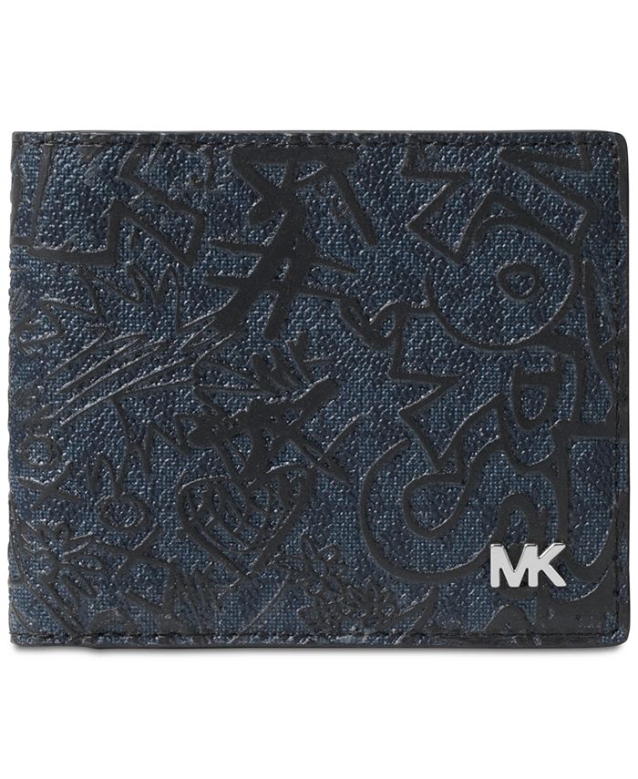 Michael Kors Men's Jet Set Printed Wallet - Macy's