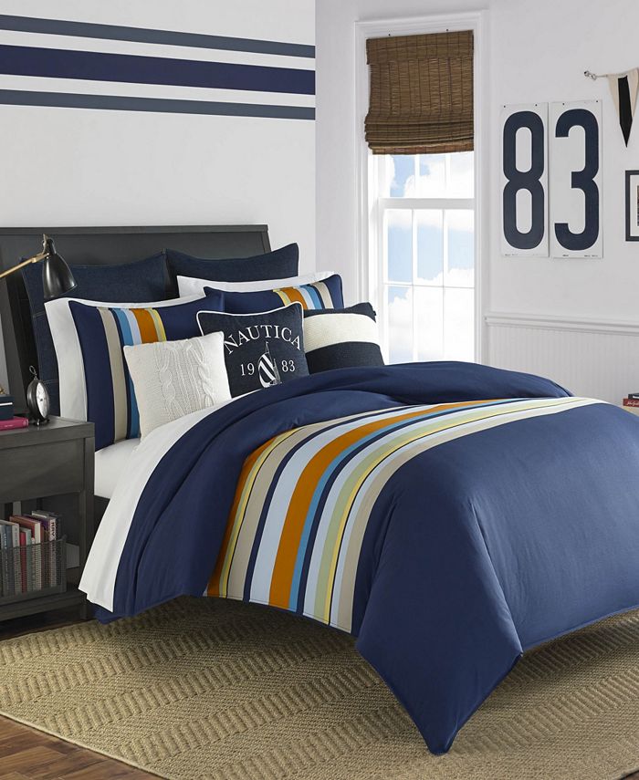 Nautica Heritage Sailing Stripe King Comforter Set Macy's