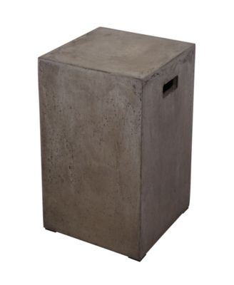 Dimond Home - Squared Concrete Stool