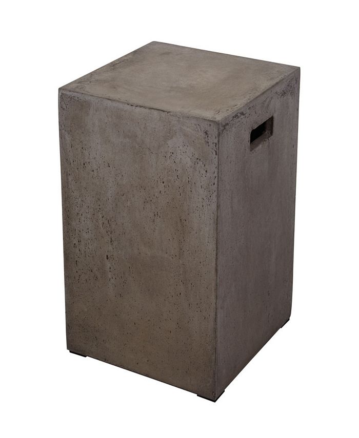 Dimond Home - Squared Concrete Stool