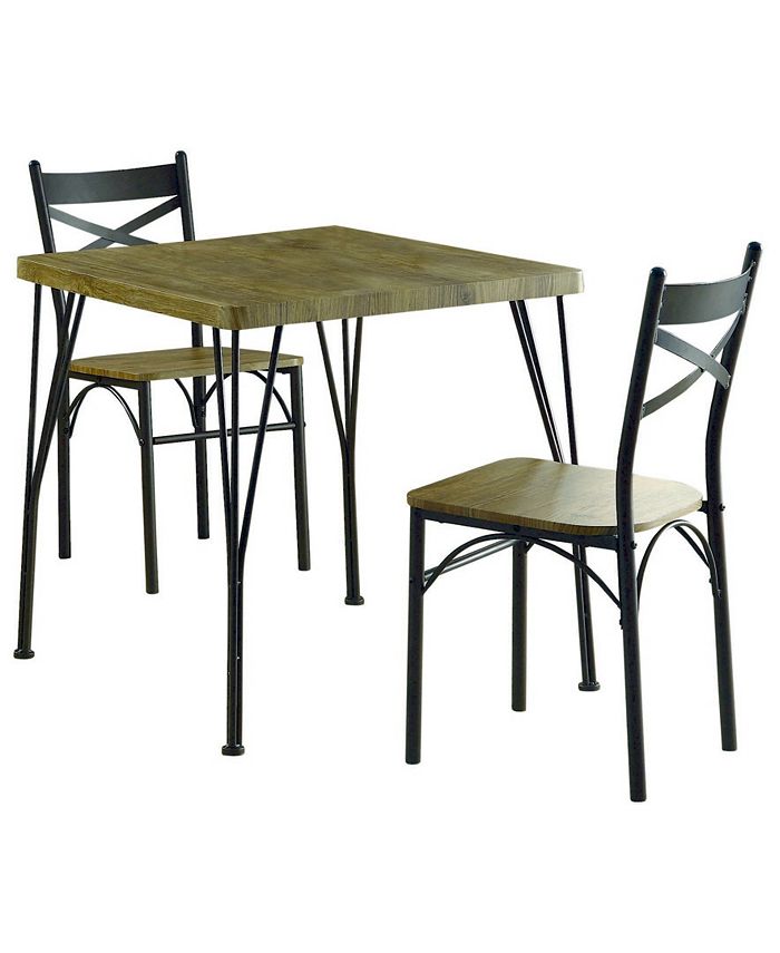 Furniture of America - Kelle 3pc. Table Set, Quick Ship