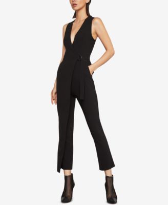 mango belt denim jumpsuit