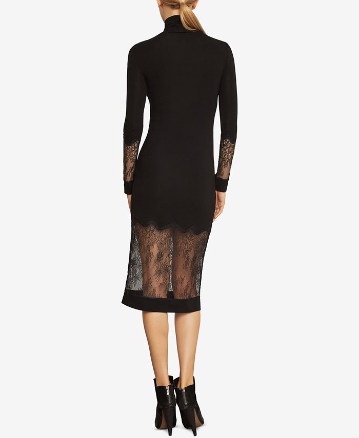 Bcbg lace best sale trimmed sheath dress