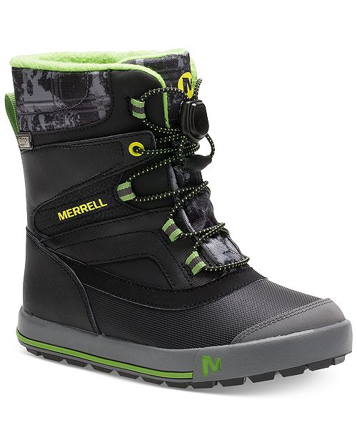 Merrell Toddler Little Boys Snow Bank 2 0 Waterproof Boots