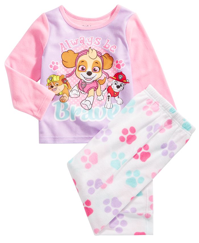 AME PAW Patrol Toddler Girls 2-Pc. Pajama Set & Reviews - Pajamas ...