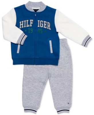 Tommy Hilfiger - Baby Boys 2-Pc. Fleece Jacket & Jogger Pants Set