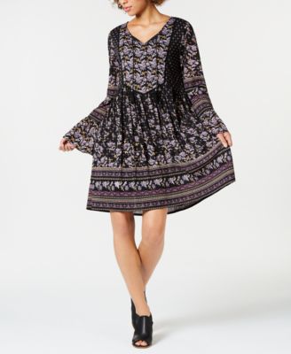 macys peasant dress