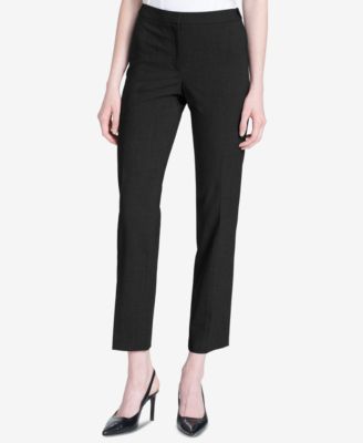 calvin klein wide leg pull on pants