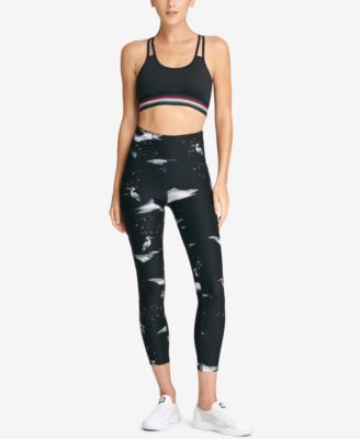 DKNY - Sport Crane-Print Yoga Leggings