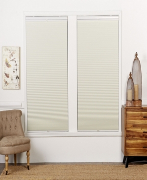 The Cordless Collection Cordless Blackout Cellular Shade, 34" X 64" In Cream-whit