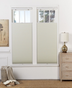 The Cordless Collection Cordless Blackout Top Down Bottom Up Shade, 36.5" X 64" In Cream-whit