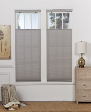 The Cordless Collection Cordless Light Filtering Top Down Bottom Up Shade, 57" X 64" In Gray Cloud