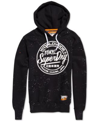 Superdry - Men's World Wide Ticket Type Logo Hoodie