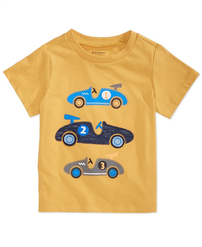 First Impressions Toddler Boys Race CarPrint Cotton TShirt, Created