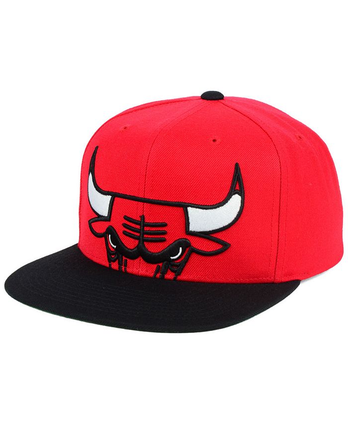 Mitchell & Ness NBA Cropped XL Logo Adjustable Snapback Hat