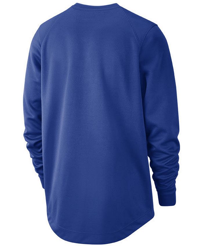 Nike Men's New York Knicks Spotlight Crew Sweatshirt - Macy's