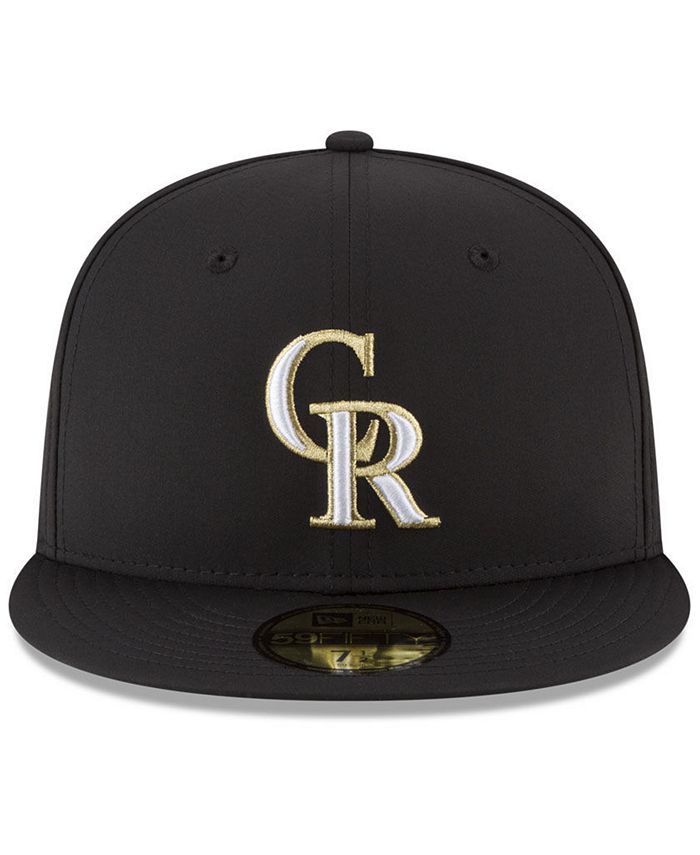 New Era Colorado Rockies Prolite Gold Out 59FIFTY FITTED Cap - Macy's
