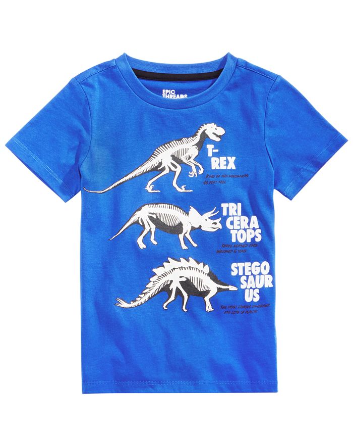 Epic Threads Toddler Boys Dino Species T-Shirt, Created for Macy's - Macy's