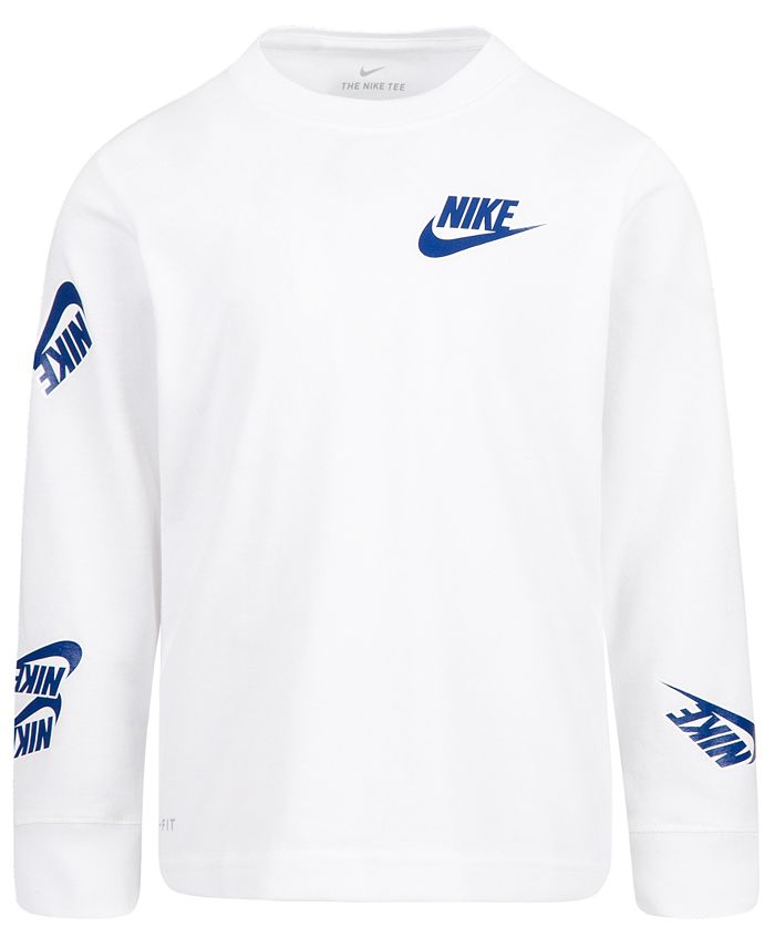 Nike Little Boys Dri-Fit Futura Stickers T-Shirt - Macy's