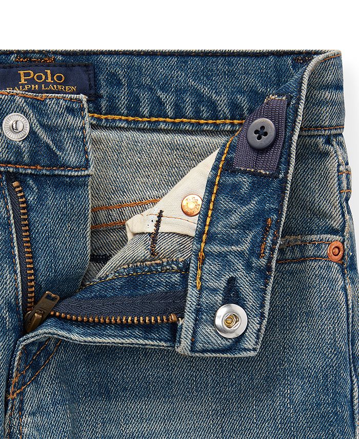 Polo Ralph Lauren Toddler Boys Slim-Fit Mott Jeans - Macy's