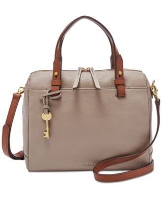 Fossil rachel small deals leather satchel