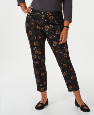 Charter Club Bristol Printed Skinny Capri Jeans main image 0