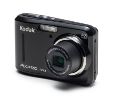 Kodak - Pixpro Fz43 Friendly Zoom Black Compact Digital Camera