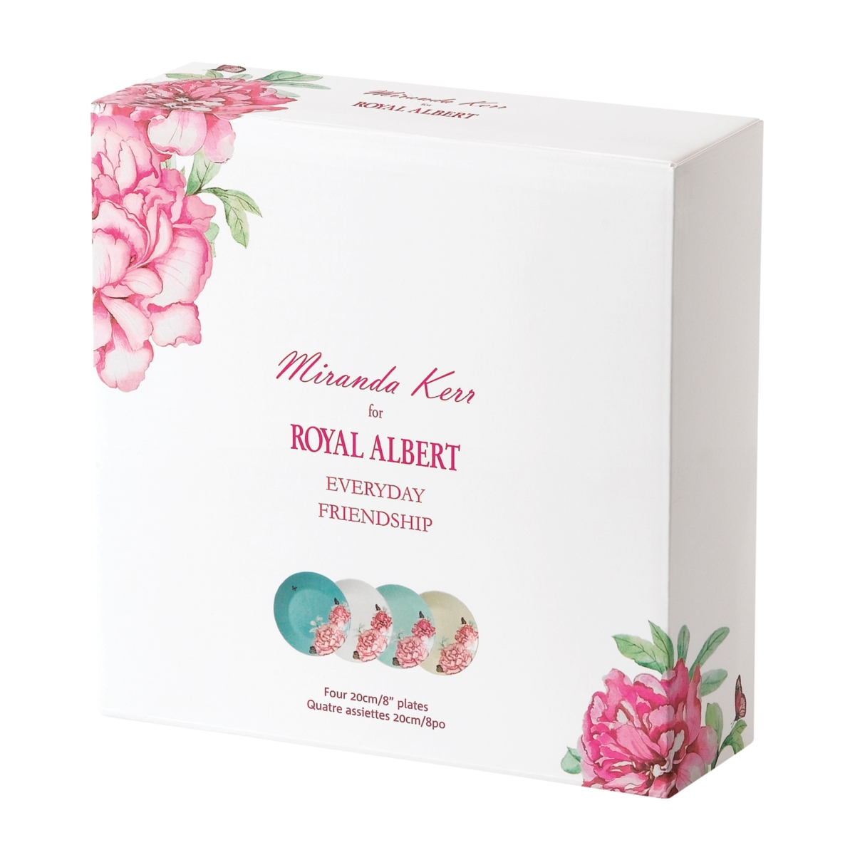 Miranda Kerr for Royal Albert Everyday Friendship Accent Plate Set of 4