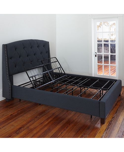 Sleep Trends Adjustable 14" Metal Bed Frame King & Reviews